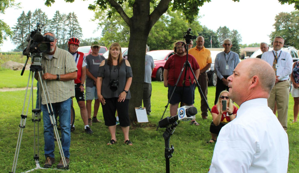 press conference Phase 2 TAP grant